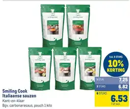 Makro Smiling Cook Italiaanse sauzen aanbieding