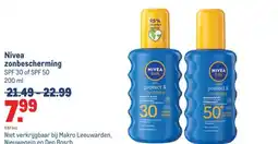 Makro Nivea zonbescherming aanbieding