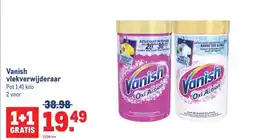 Makro Vanish vlekverwijderaar aanbieding