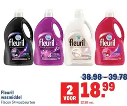 Makro Fleuril wasmiddel aanbieding