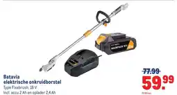 Makro Batavia elektrische onkruidborstel aanbieding