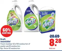 Makro Dreft wasmiddel aanbieding