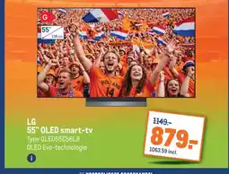 Makro LG 55 OLED smart-tv aanbieding