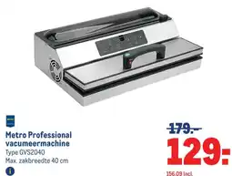 Makro Metro Professional vacumeermachine aanbieding
