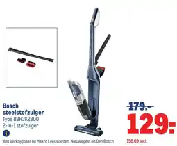 Makro Bosch steelstofzuiger aanbieding