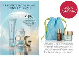 Pour Vous Ontvang 2 luxe miniaturen in een prachtige pouch bij besteding vanaf aan Estée Lauder producten. aanbieding