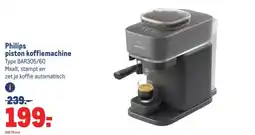 Makro Philips piston koffiemachine aanbieding