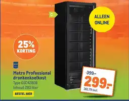 Makro Metro Professional drankenkoelkast aanbieding
