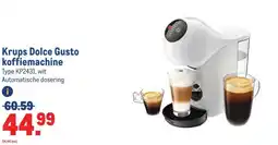 Makro Krups Dolce Gusto koffiemachine aanbieding