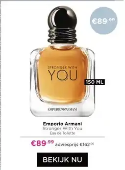 ICI Paris XL Emporio Armani aanbieding