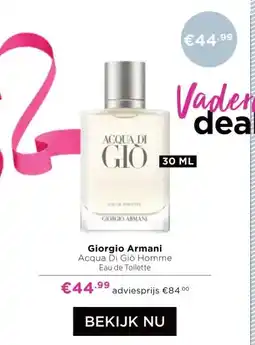 ICI Paris XL Giorgio Armani aanbieding