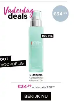 ICI Paris XL Biotherm aanbieding
