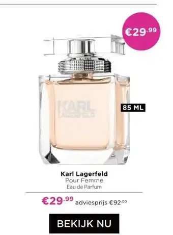 ICI Paris XL Karl Lagerfeld aanbieding