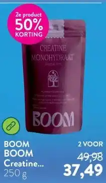 Holland & Barrett BOOM Creatine Monohydraat aanbieding