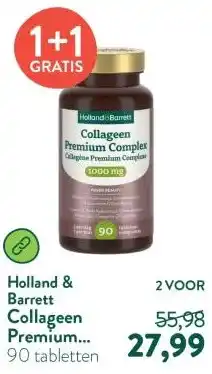 Holland & Barrett Collageen Premium Complex 1000mg aanbieding