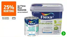 GAMMA op Flexa Mooi Makkelijk ook op mengverf aanbieding