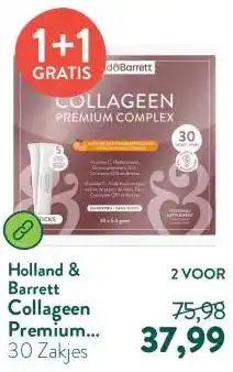 Holland & Barrett Collageen Premium Complex Natuurlijke Sinaasappelsmaak - 30 sachets aanbieding