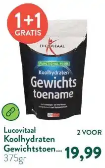 Holland & Barrett Koolhydraten Gewichtstoename - 375g aanbieding