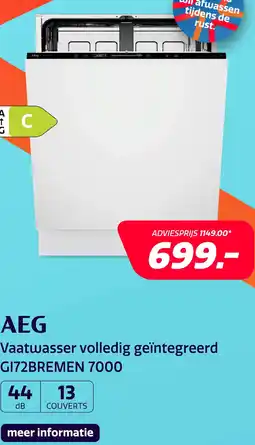 Electroworld AEG GI72BREMEN 7000 aanbieding