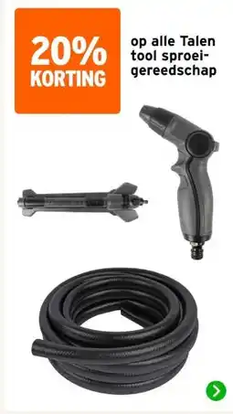 GAMMA op alle Talen tool sproei- gereedschap aanbieding
