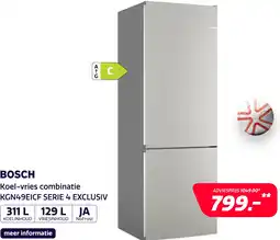 Electroworld Bosch KGN49EICF SERIE 4 EXCLUSIV aanbieding