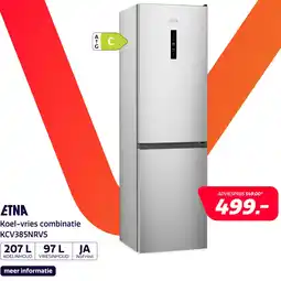 Electroworld ETNA KCV385NRVS aanbieding