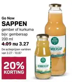 Ekoplaza Go Now SAPPEN aanbieding