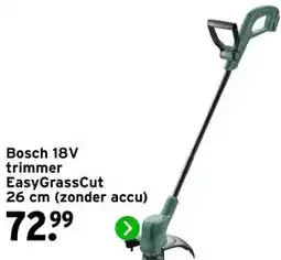 GAMMA Bosch 18V trimmer aanbieding