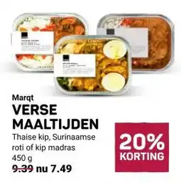 Ekoplaza Marqt VERSE MAALTIJDEN aanbieding