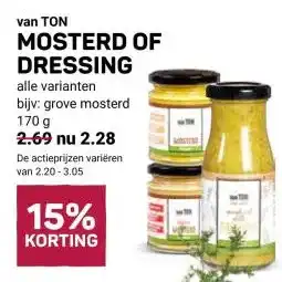 Ekoplaza MOSTERD OF DRESSING aanbieding
