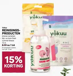 Ekoplaza Yokuu REINIGINGS- PRODUCTEN aanbieding