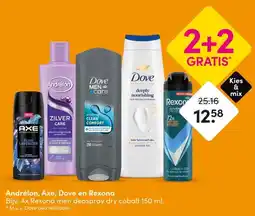 DA Andrélon, Axe, Dove en Rexona aanbieding
