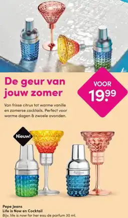 DA Pepe Jeans Life is Now en Cocktail aanbieding