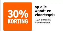 GAMMA op alle wand- en vloertegels aanbieding