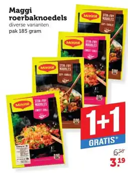 Coop Maggi roerbaknoedels aanbieding