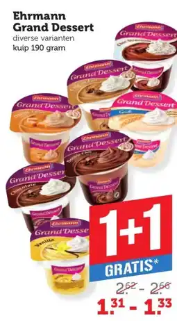 Coop Ehrmann Grand Dessert aanbieding
