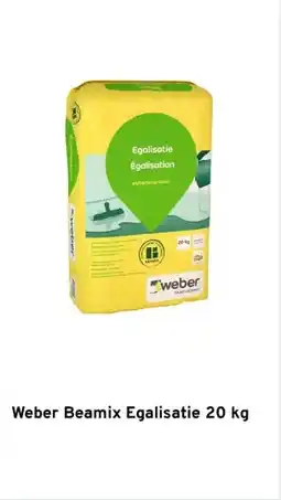 GAMMA Weber Beamix Egalisatie 20 kg aanbieding
