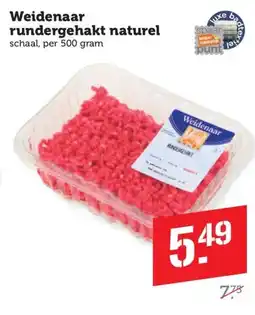 Coop Weidenaar rundergehakt naturel aanbieding