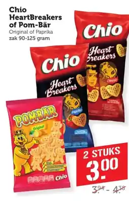 Coop Chio HeartBreakers of Pom-Bär aanbieding