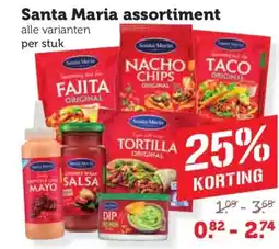 Coop Santa Maria assortiment aanbieding