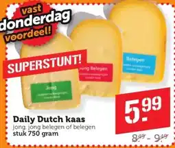 Coop Daily Dutch kaas aanbieding
