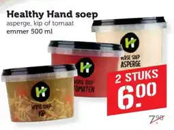 Coop Healthy Hand soep aanbieding