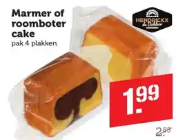 Coop Marmer of roomboter cake aanbieding