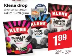 Coop Klene drop aanbieding