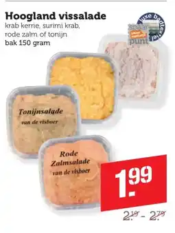 Coop Hoogland vissalade aanbieding