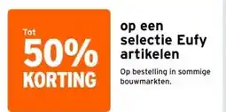 GAMMA op een selectie Eufy artikelen aanbieding