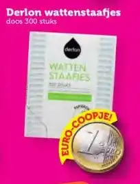 Coop Derlon wattenstaafjes aanbieding