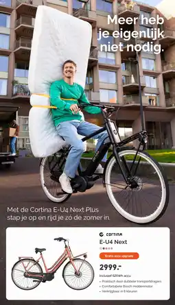Bike Totaal Cortina E-U4 Next aanbieding