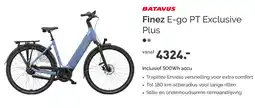 Bike Totaal Batavus Finez E-go PT Exclusive Plus aanbieding