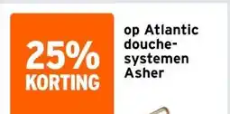 GAMMA op Atlantic douche-systemen aanbieding